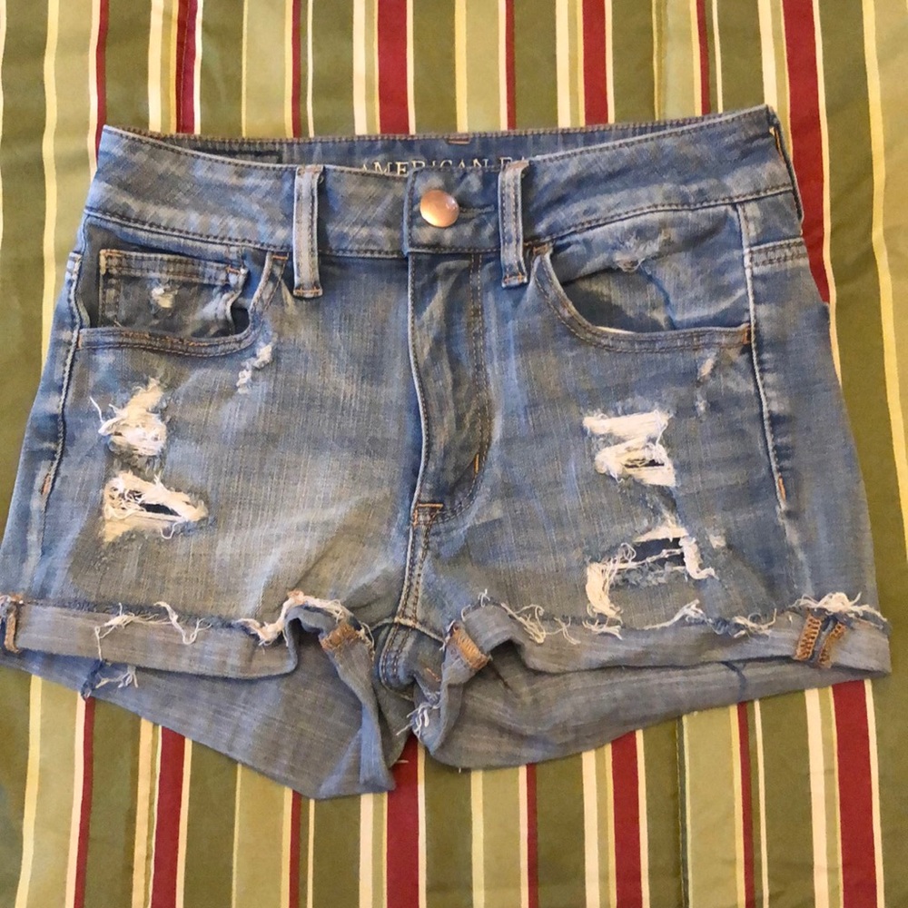 American Eagle high rise shorts
